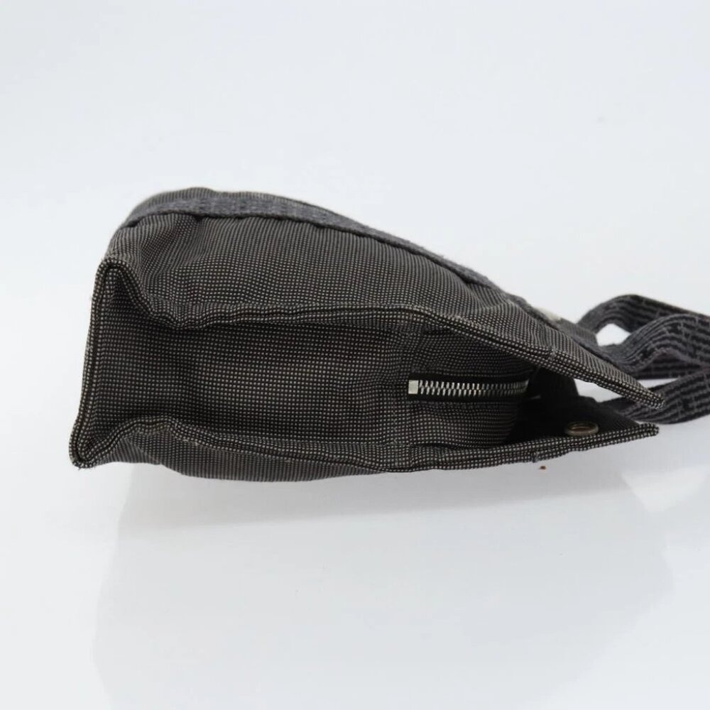 HERMES Her Line PM Tote Bag Canvas Gray Auth - Picture 5 of 15